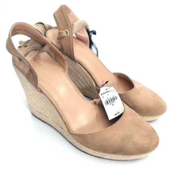 espadrille wedges closed toe lace up